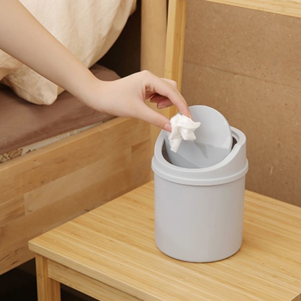 Mini Desktop Trash Can