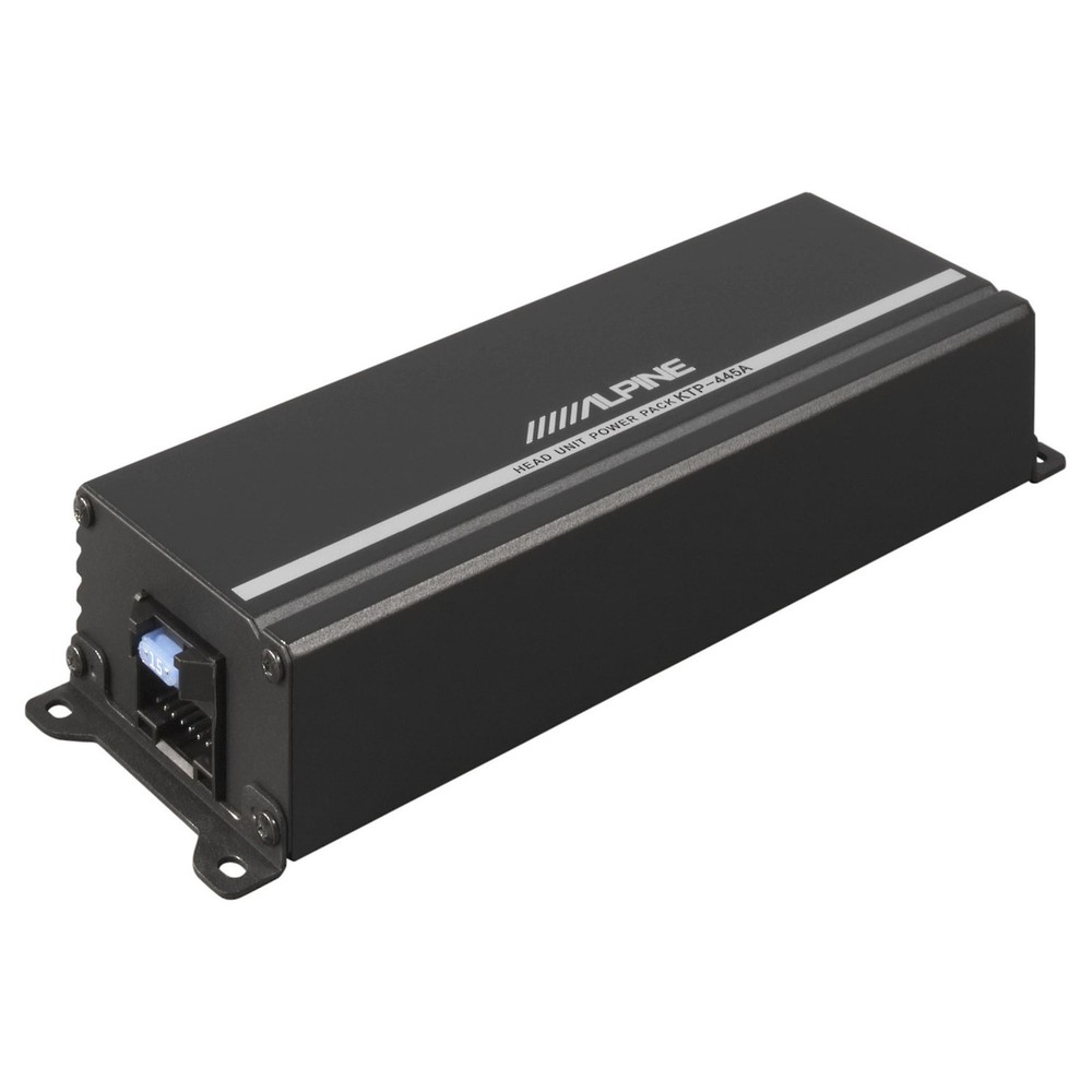 Open Box Alpine KTP-445A 4-Channel Power Pack Compact Upgrade Amplifier