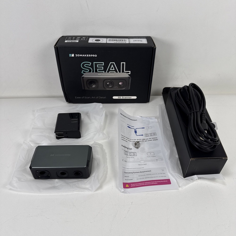 3DMAKERPRO Seal 3D Scanner (Seal Version, not the Seal Lite Version)