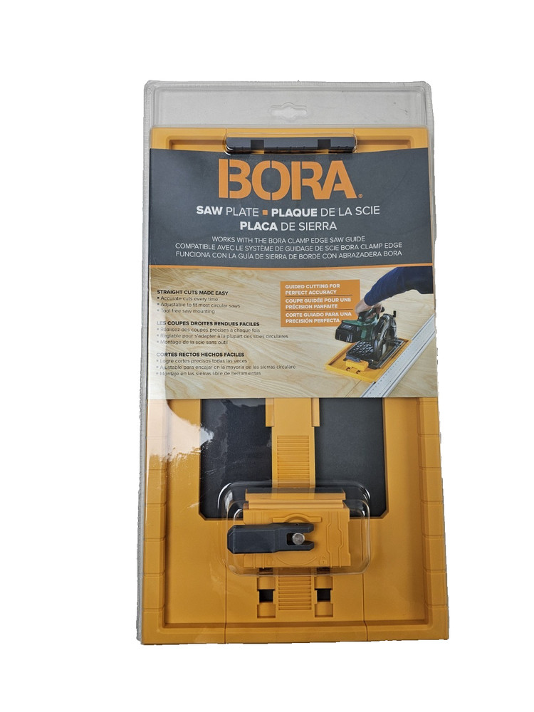 BORA NGX Saw Plate RT Circular Saw Guide Tool Free Quick Lock System Adjustable