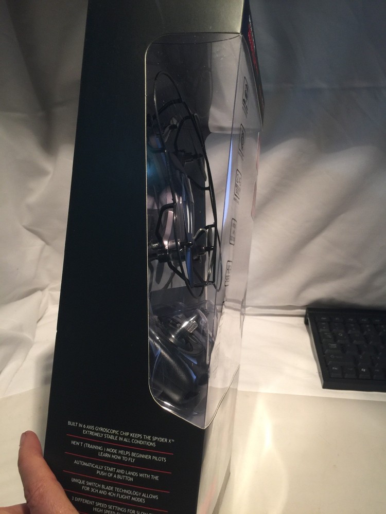 New Propel Spyder-X High Performance Stunt Drone - Titanium