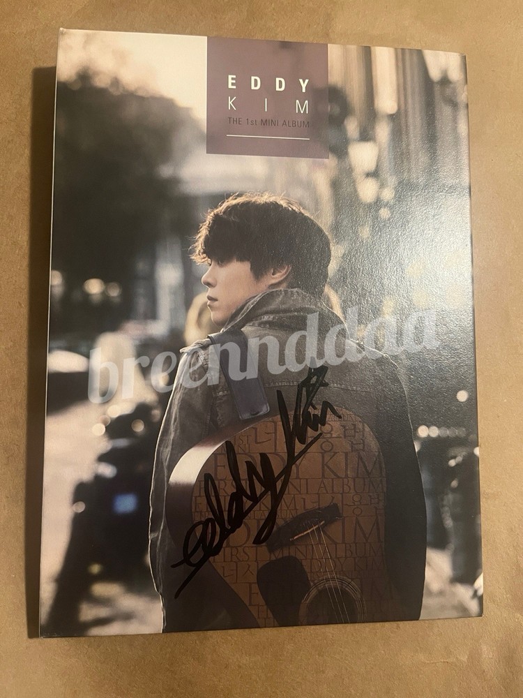 Eddy Kim “너 사용법“ The Manual signed kpop album