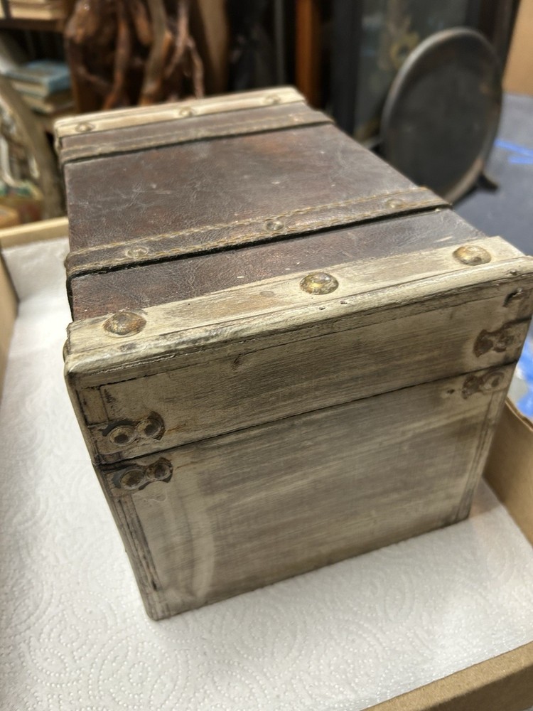 Small Childs Antique Trunk Chest