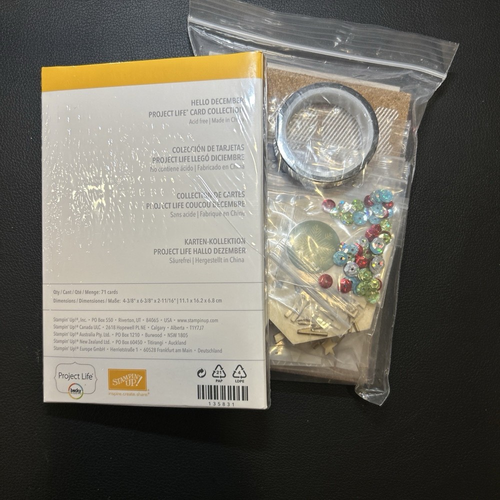 Stampin’ Up! Project Life Hello December 2014 + Accessory Pack, New!