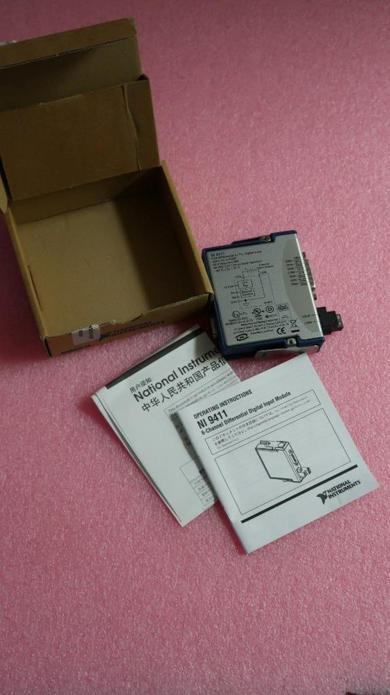 National Instruments NI 9411 6-Ch Differential or TTL Digital Input Module