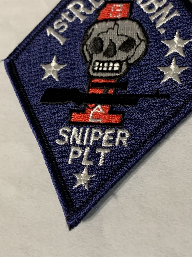 1st Recon Bn Sniper Patch-4.5”
