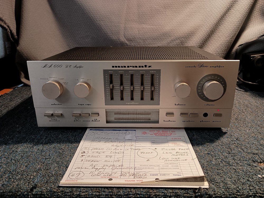 Marantz MA 600DC Amplifier (Pro Serviced)