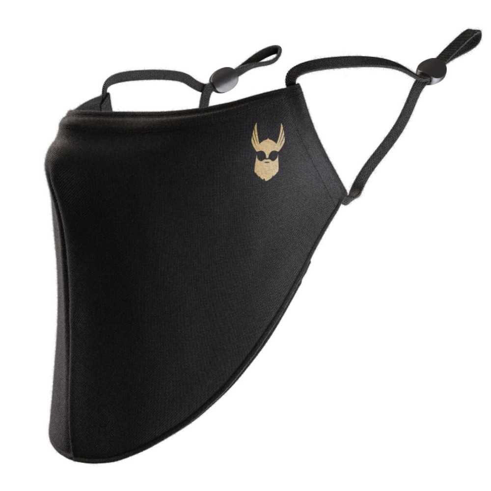 Beard Defender Face Mask for Men by The Beard Struggle - Adjustable Beard Mask