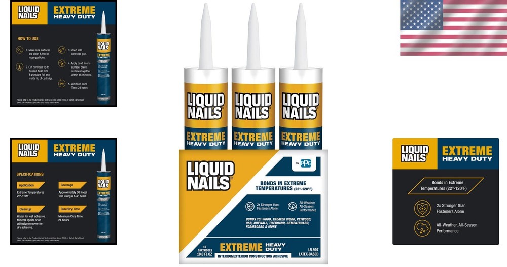 Extreme Weather Construction Adhesive