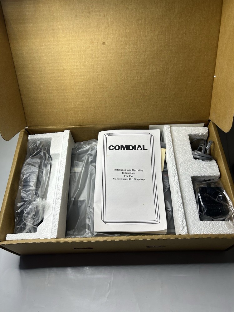 NEW Comdial VX-41C-BG Voice Express Speaker Display Phone
