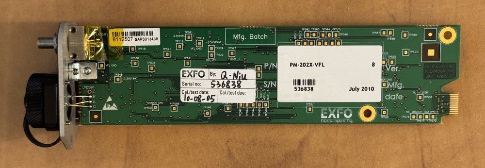 EXFO PM-203-VFL From FTB-200