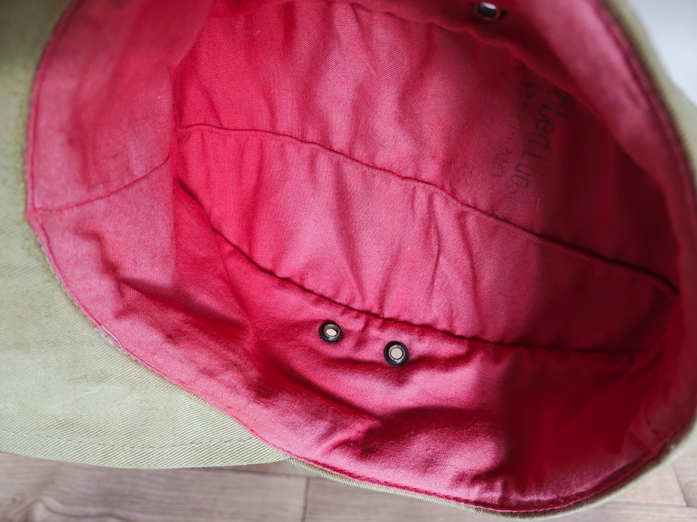 WW2 GERMAN WH OFICER AFRIKACORP HAT