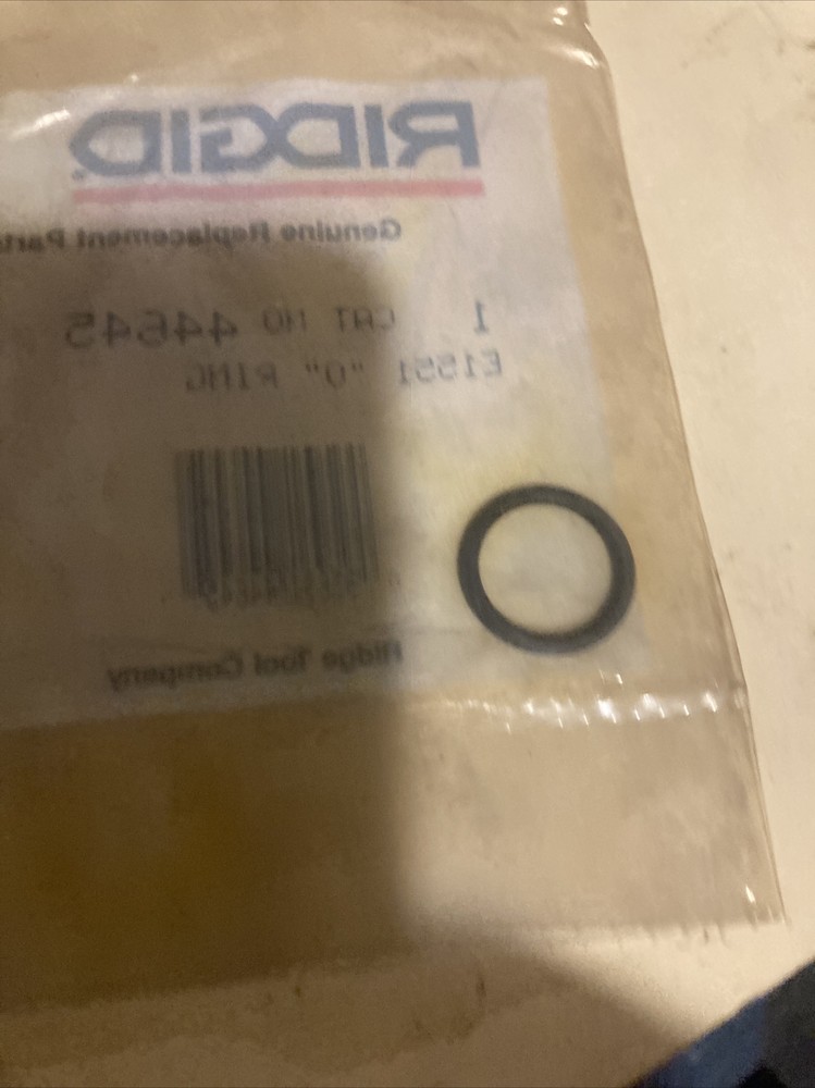 Ridgid 44645 O-Ring New