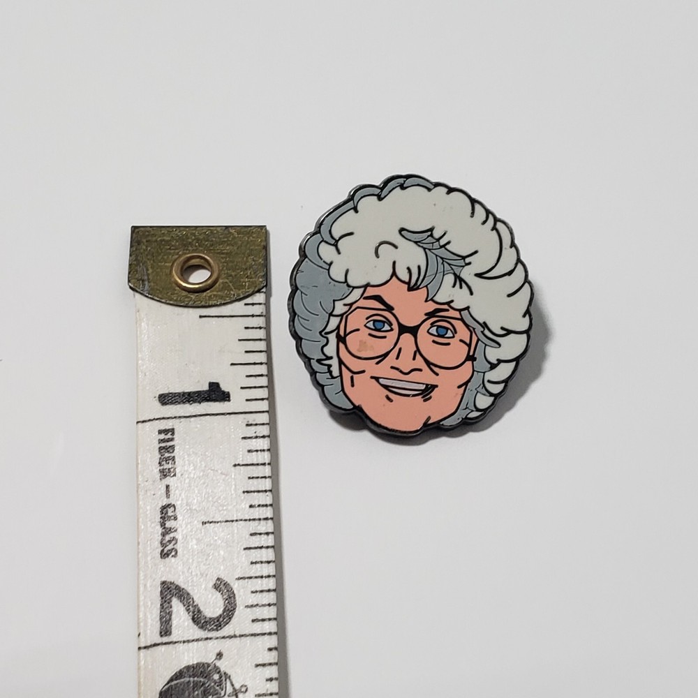 The Golden Girls Sofia Face Thick Metal Enamel Pin ABC Studios