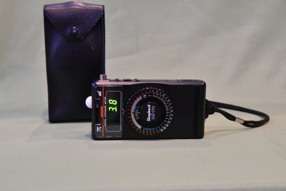 【MINT】SHEPHERD DM-170 Digital Exposure Meter Reflected & Incident Lightmeter