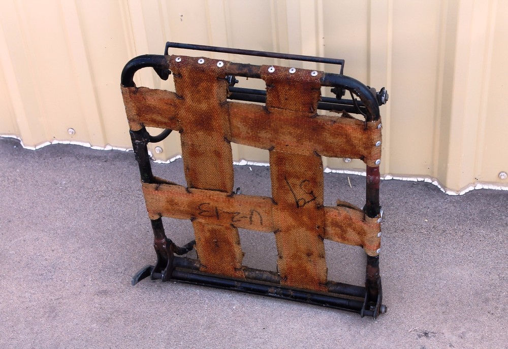 Aircraft Seat Frame "S" Frame Vintage