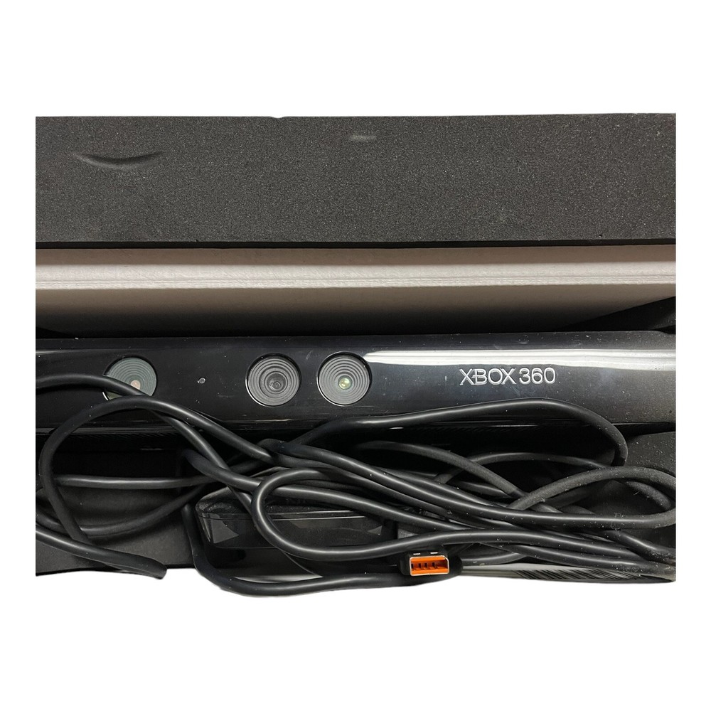 Microsoft Xbox 360 Kinect Motion Sensor Bar (Model 1414) & 2 Kinect games Bundle