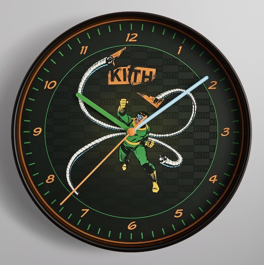 MARVEL KITH DOCTOR OCTOPUS 85TH ANNIVERSARY WALL CLOCK