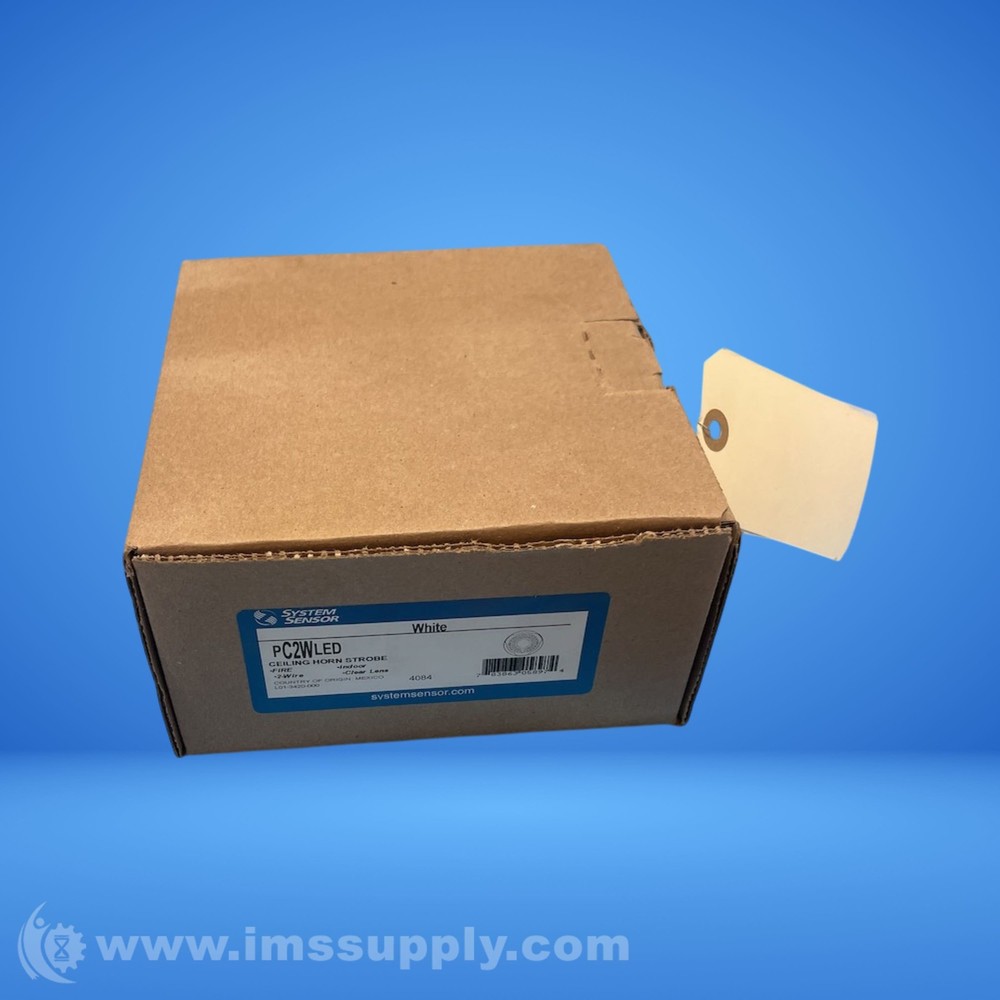 System Sensor PC2WLED Ceiling Mount Horn Strobe FNOB