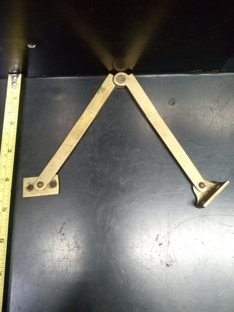 Solid Brass Folding Box Or Trunk Door Hinge 10.5" Long