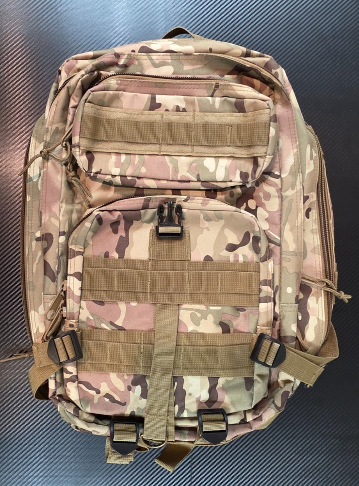 Tactical Military Backpack Large 3-Day Assault Pack Camouflage Molle Rucksack
