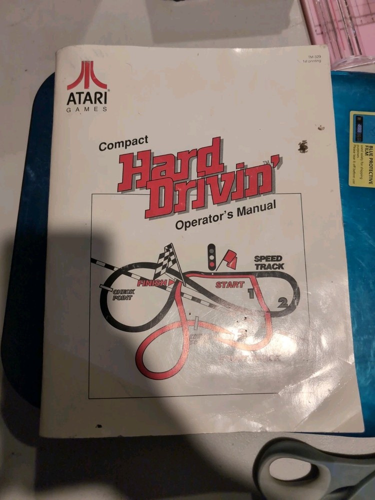 Hard Drivin Compact Operator Manual