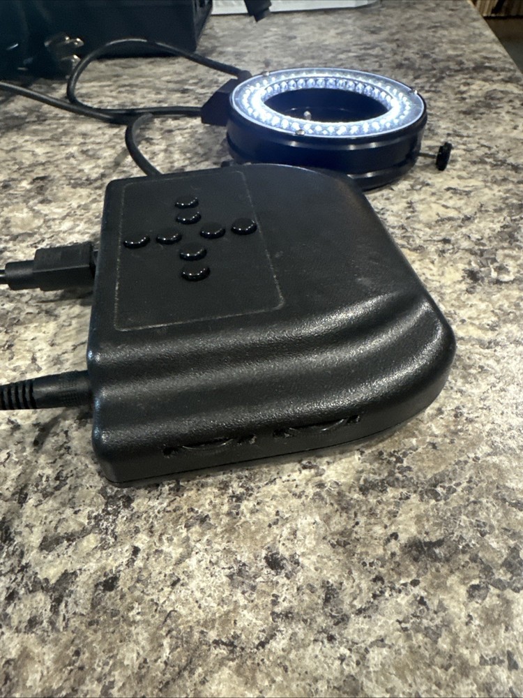 (Works) Luxo Microscopes By Unitron 18743 - Dimmable LED High Output Ring Light