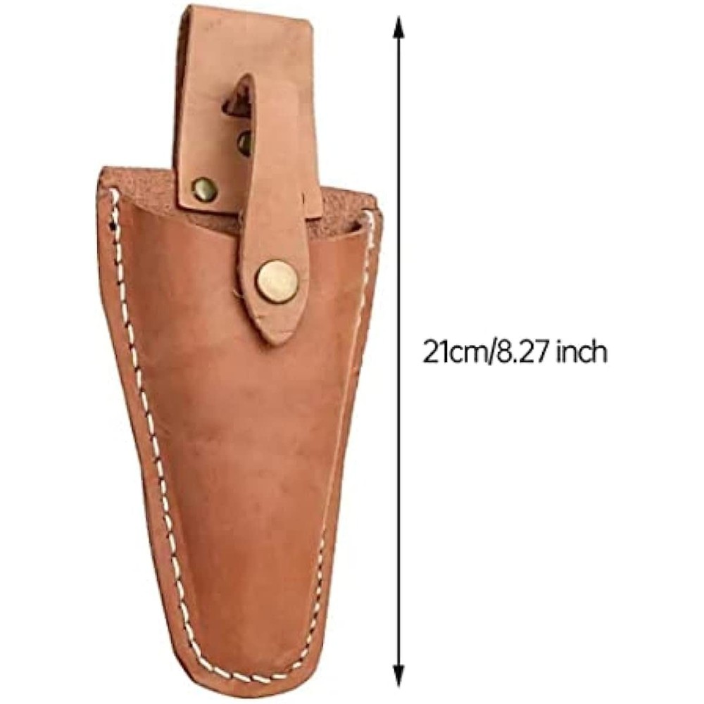 Leather Sheath for Scissors, 2Pcs Leather Sheath Tool Holsters,Garden Pruner ...
