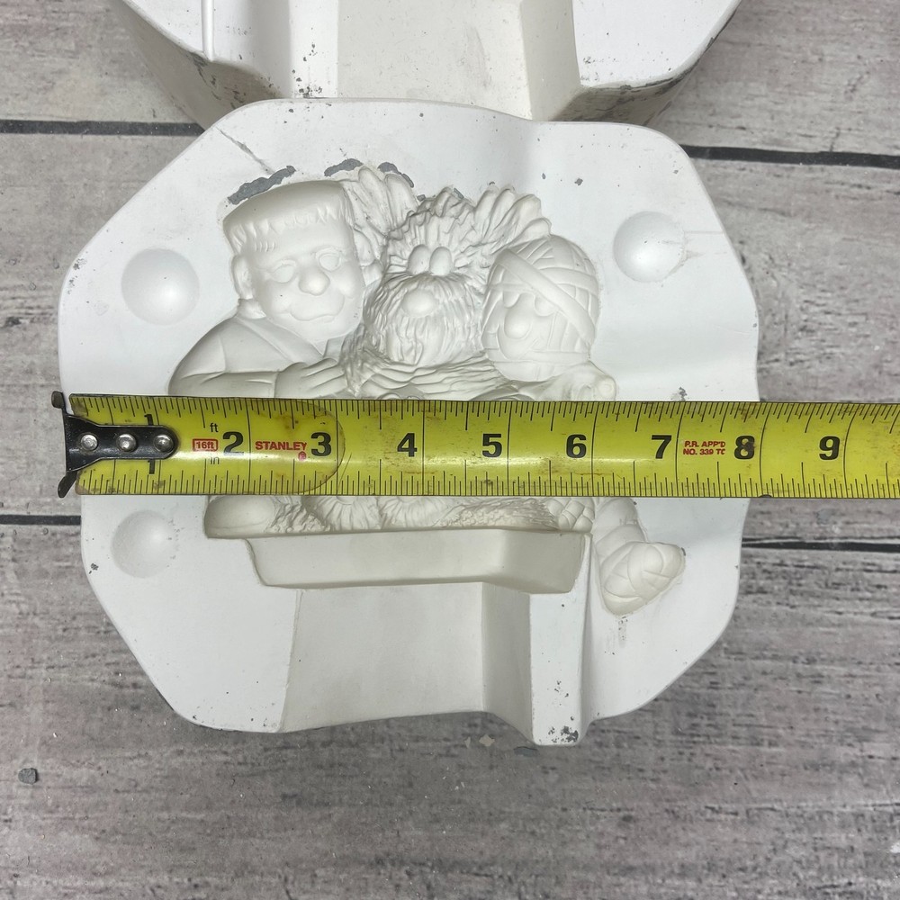 Clay Magic Inc 2020 Ceramic Casting Mold Monsters For Pickup #4205