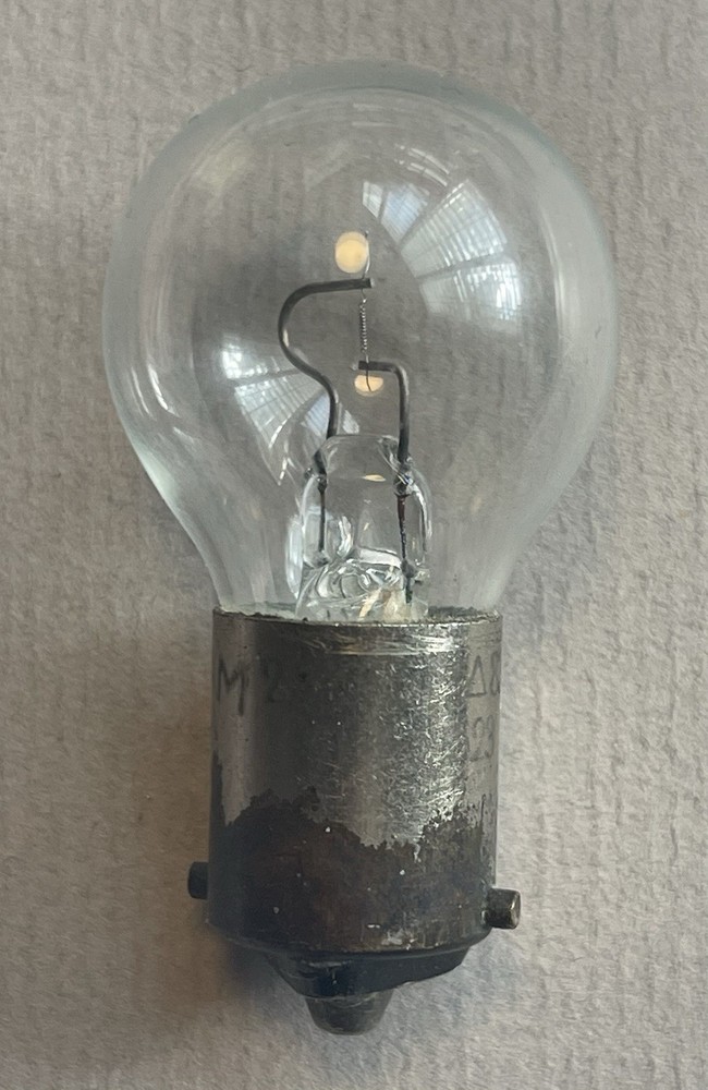 WWii German Aircraft Osram Nitra Light Bulb Fl 56523 Osram Nitra “26v 1.5 832”
