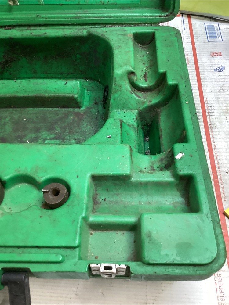 Empty Case GREENLEE 7306 1/2" - 2" HYDRUALIC KNOCKOUT SET *Case Only* ED4U