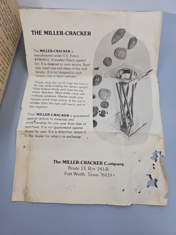 Millercracker,nut Cracker Vintage