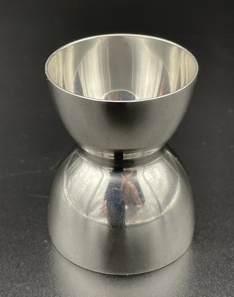 Reed & Barton Sterling Silver Egg Cup Mid Century Modern No Monogram