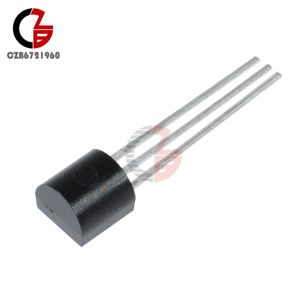 100Pcs DS18B20 TO-92 9-12bit Dallas Temperature Sensor Thermometer Sensor