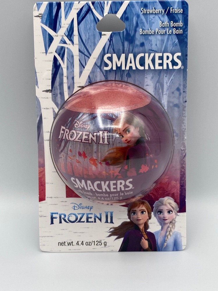 FROZEN 2 Smackers Bath Bomb Strawberry Childs Bath Soap