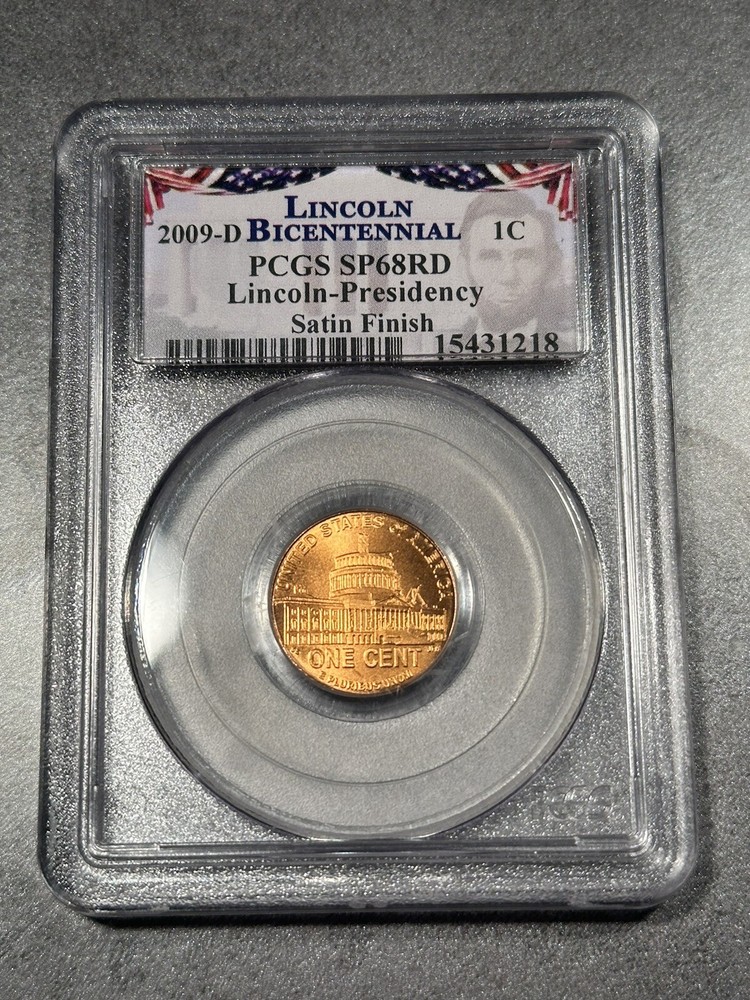 2009-D Lincoln Cent -  Presidency PCGS SP68RD