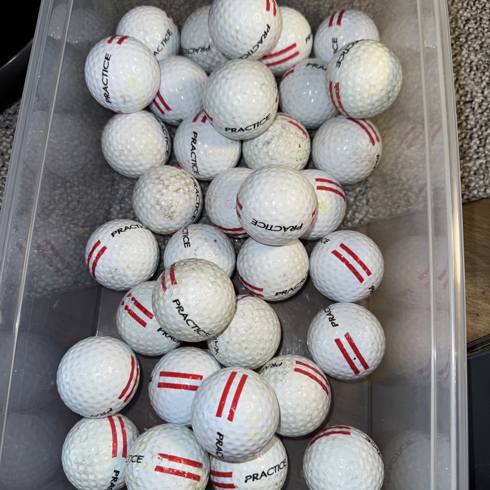 Golf balls practice shag￼range