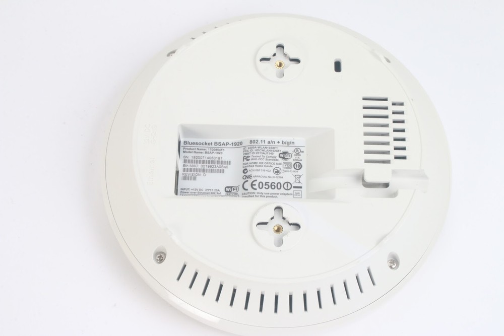 Bluesocket BASP-1920 802.11 a/N +N/G/N Indoor Access Point