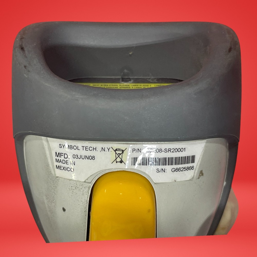 Symbol Motorola LS2208 1D Laser Barcode POS Scanner LS2208-SR20001