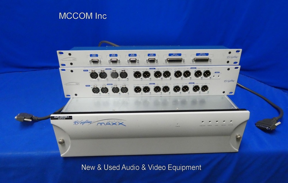360 Systems Image Server MAXX-2400HD Video Server w/ CXP1, DXP1 Expanders