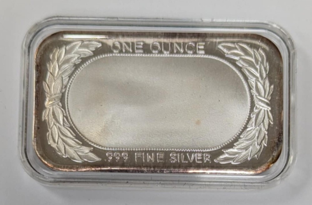 Smith & Wesson 1oz .999 Fine Silver Bar Model 41 In Capsule