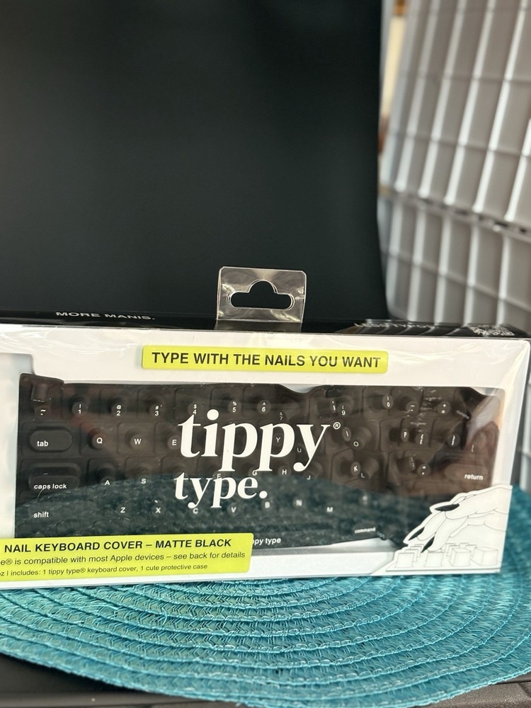 Tippy Type Silicone Keyboard Cover – Slim Protective Mac Keyboard Skin (New)