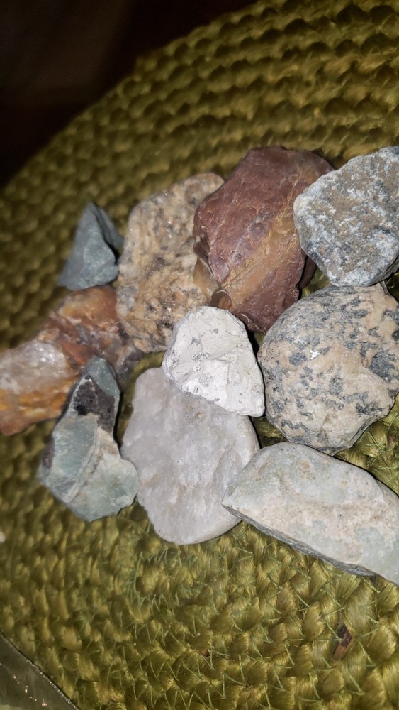 15.2oz lot rock tumbling. #13