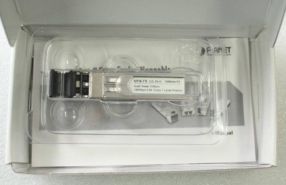 Planet Technology MFB-FX Multimode 100Mbps SFP Fiber Transceiver – 2KM