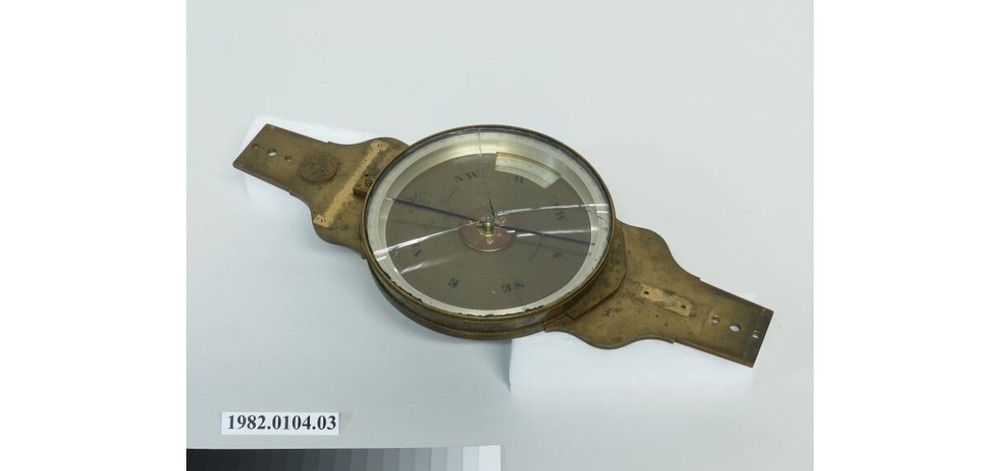William Young -- Vernier Surveyor's Plain Compass -- 1846-1853
