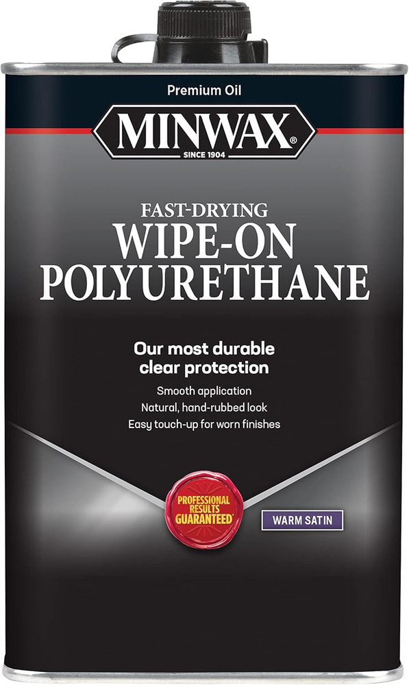 Oil-Based Wipe-On Polyurethane, 1 Pint, Satin