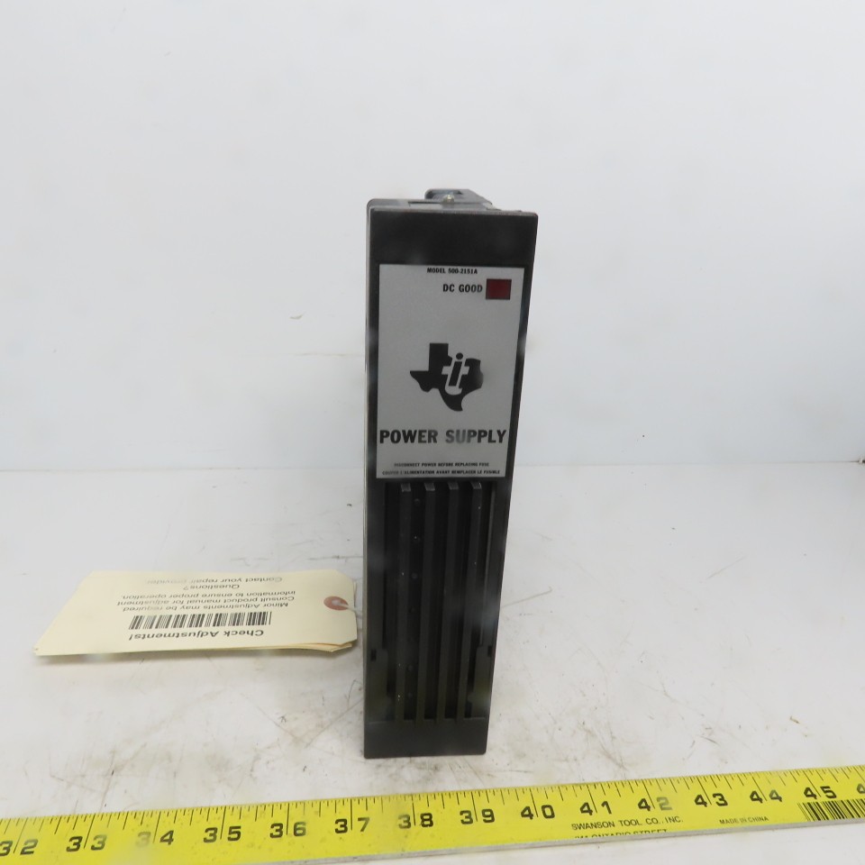 Texas Instrument Model 500-2151 Power Supply Module