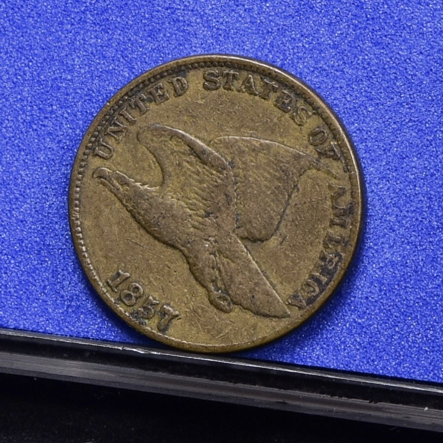 1857 Flying Eagle Cent - Fine (#58203-L)