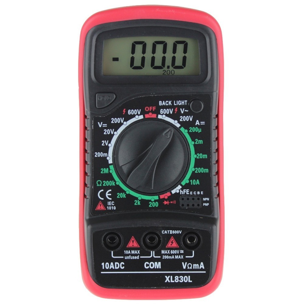 Multi Function Digital Multimeter for AC DC Voltage and Current Measurement