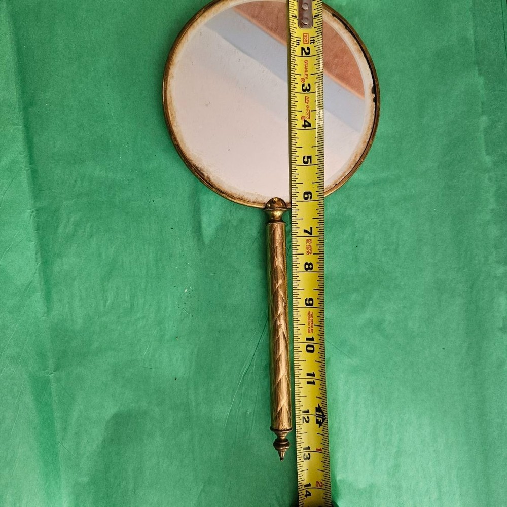 vintage handheld mirror